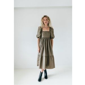 A Bronze Age Serenity Puff Dress